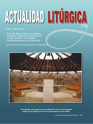 cover image of Actualidad Litúrgica 218. Enero - Febrero 2011